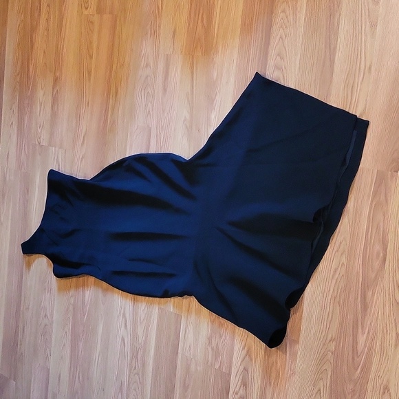 NWOT Cinq à Sept Black Dulcina One shoulder dress Sz 2 - Picture 6 of 8